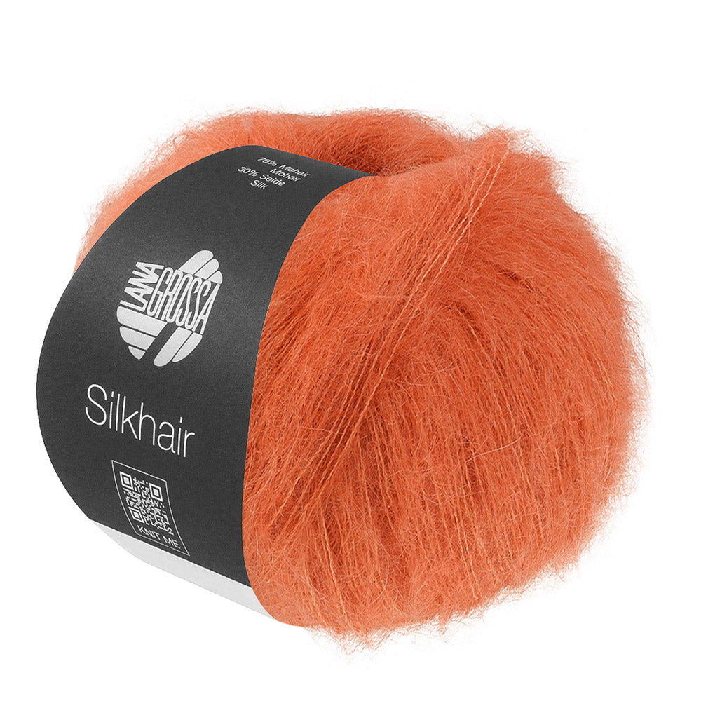 Lana Grossa Silkhair 228 Zalmoranje | Wolplein.nl