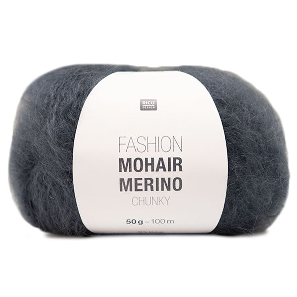 Rico Fashion Mohair Merino Chunky 007 Blue