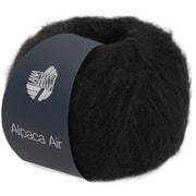 Lana Grossa Alpaca Air 012 Zwart