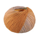 Lana Grossa Cotonella 015 Grijs beige/olijf/geel/blauw oranje/oranje/zalm/nougat