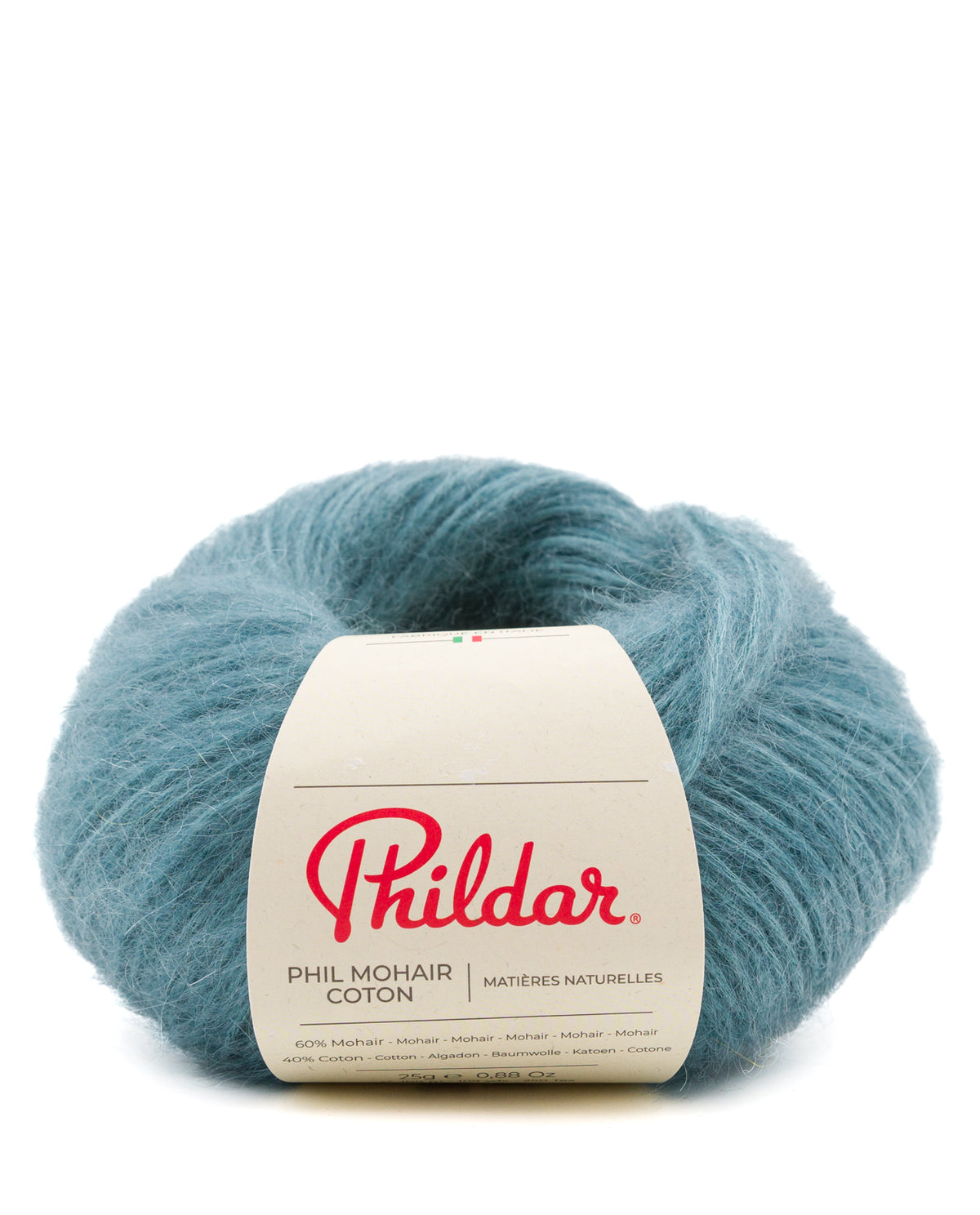 Phildar Phil Mohair Coton 2089 Zeegroen - sfeerfoto 1