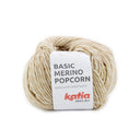 Katia Basic Merino Popcorn 105 Beige-Wit