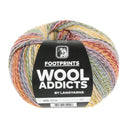 Lang Yarns Footprints 0016 Geel/Vuur/Lila