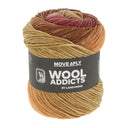 Lang Yarns Move 6-Fach 0002 Bordeaux/Messing/Oranje