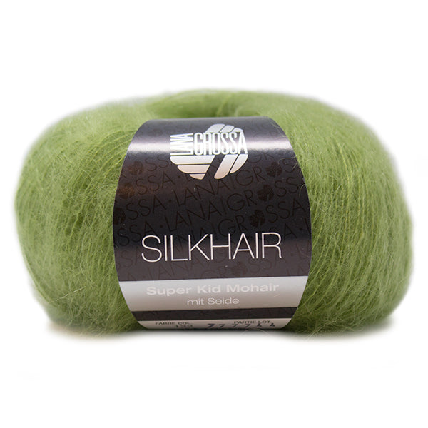 Lana Grossa Silkhair 122 Blad Groen