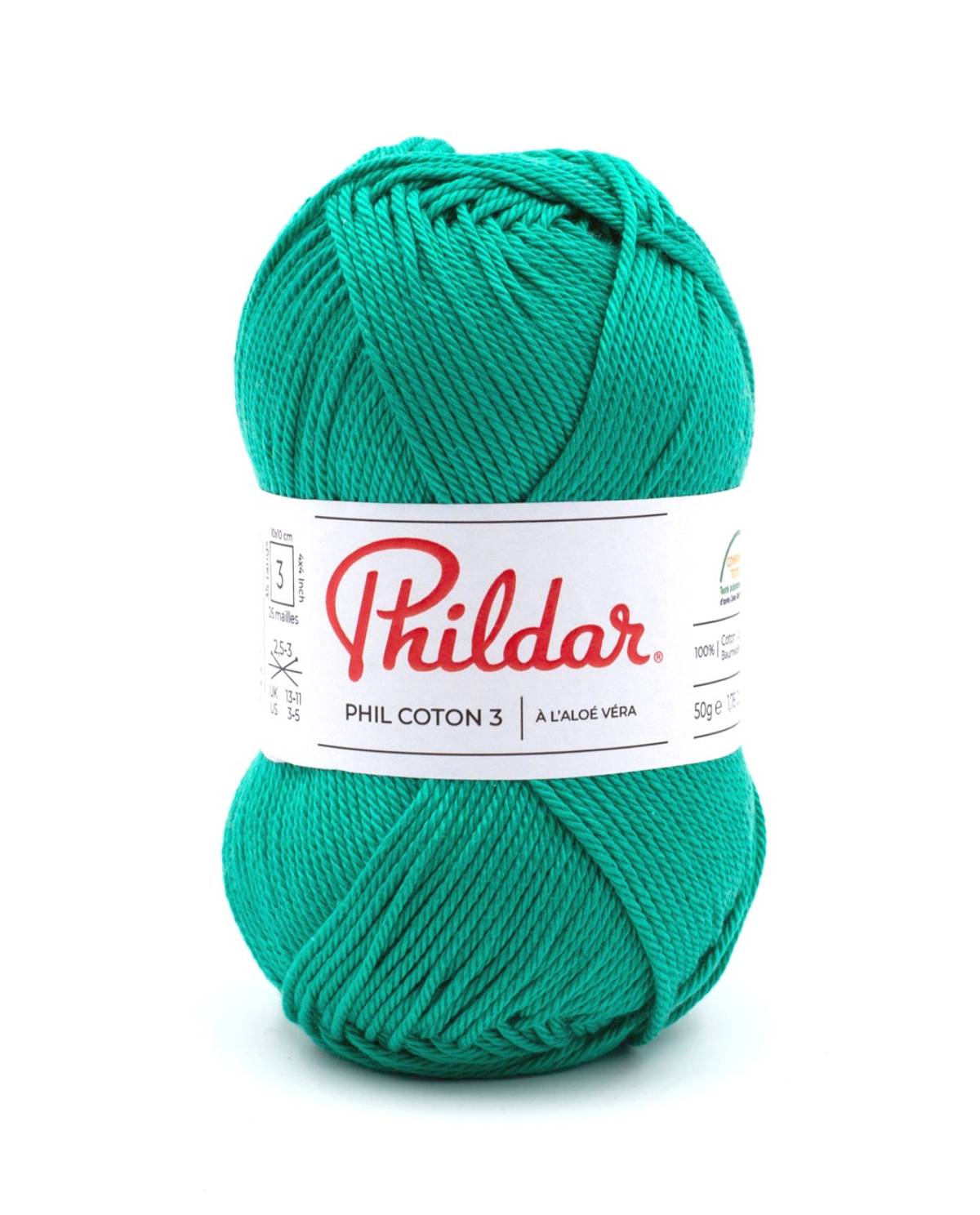Phildar Phil Coton 3 2394 Smaragd sfeerfoto 1