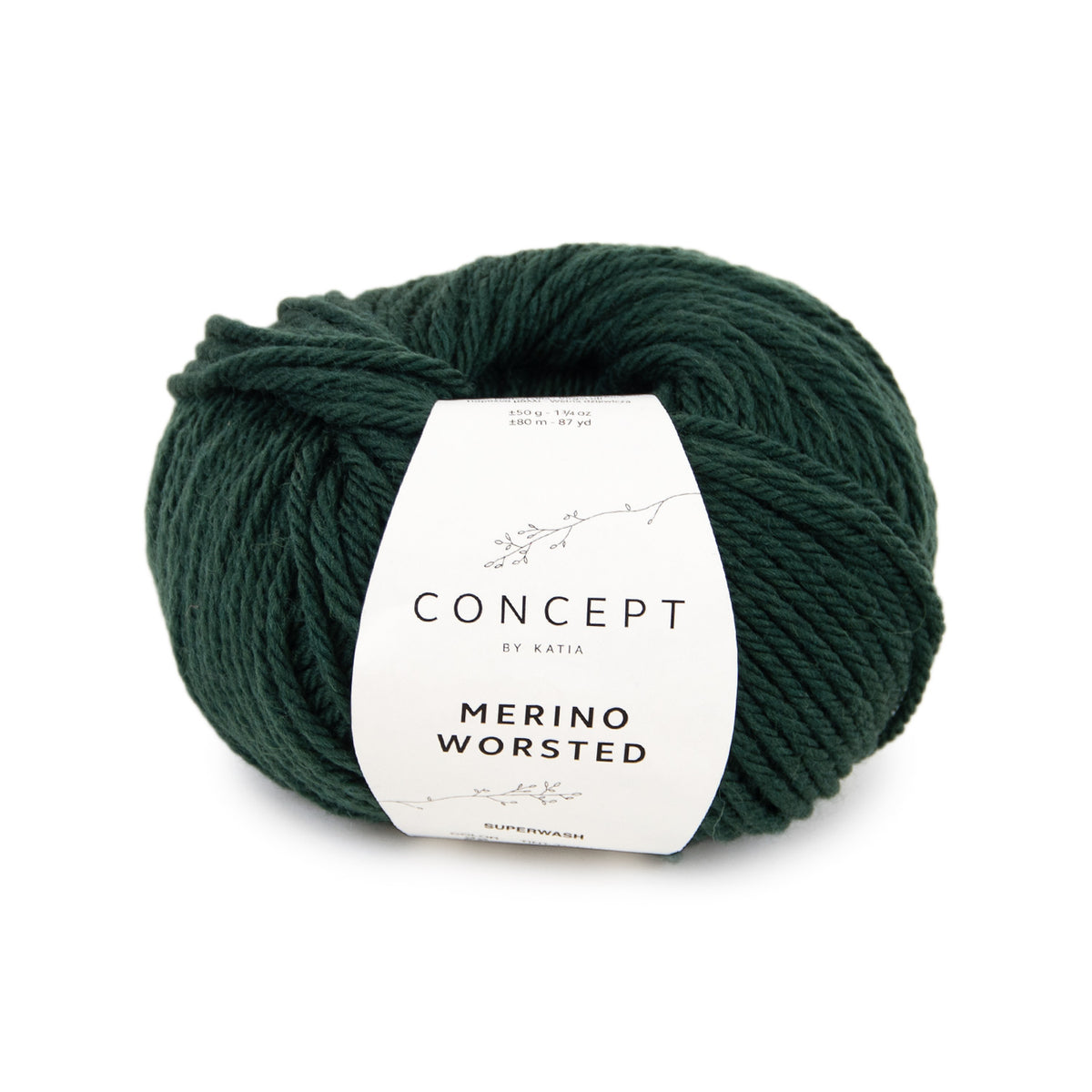 Katia Merino Worsted 022 Fles groen