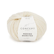 Katia Merino Worsted 003 Ecru