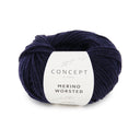 Katia Merino Worsted 005 Oceaan blauw