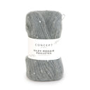 Katia Silky Mohair Paillettes 201 Grijs