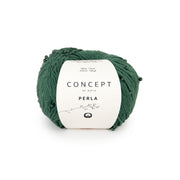 Katia Perla 109 Fles groen - bol garen in kleur Fles groen