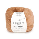 Katia Cashmina Paillettes 101 Zalm-Roest bruin