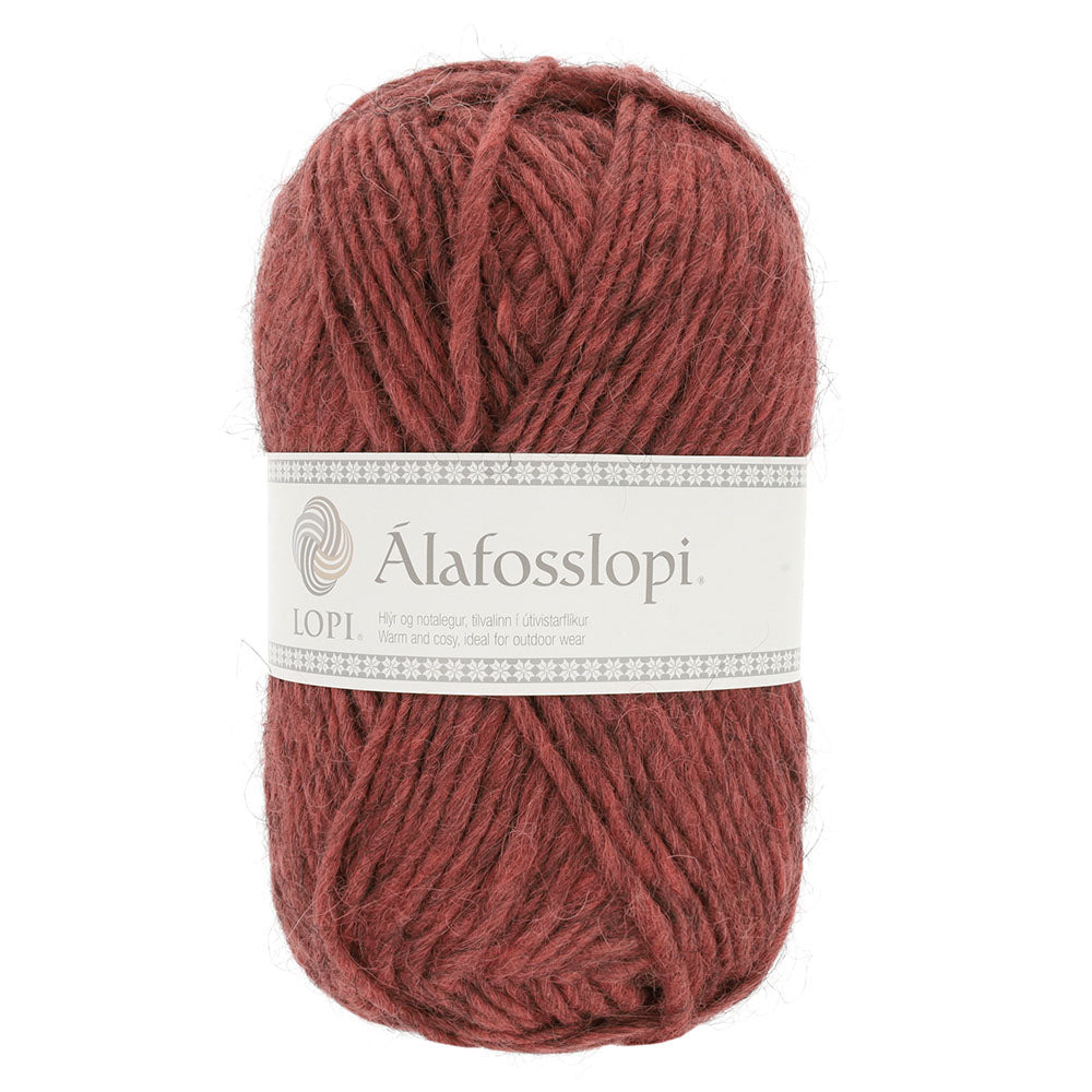 Istex Lopi Alafosslopi 2660 Earth red - bol IJslands wolgaren