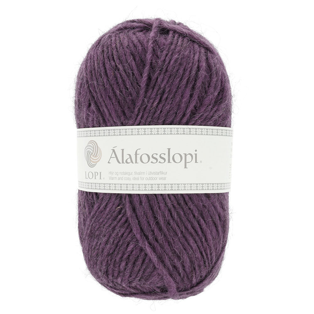 Istex Lopi Alafosslopi 2670 Dark purple - bol IJslands wolgaren