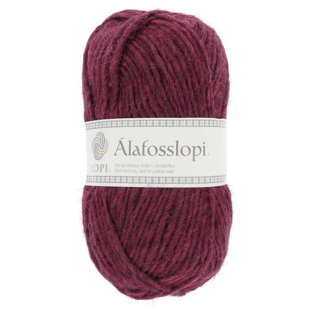 Istex Lopi Alafosslopi 2671 Dark rose - bol IJslands wolgaren