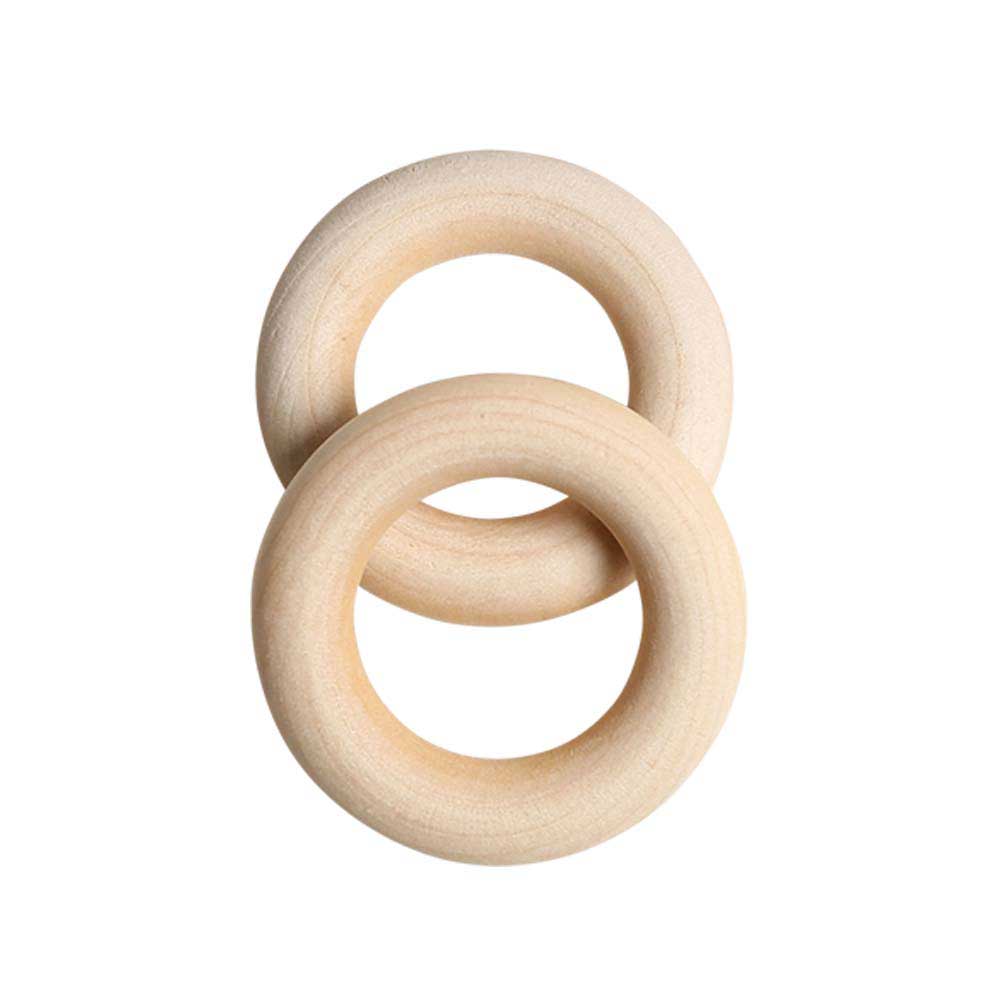 Go Handmade Houten Ringen Ø 45 mm (2 stuks)