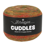 Scheepjes Cuddles 701 By the Fire - garencake met etiket
