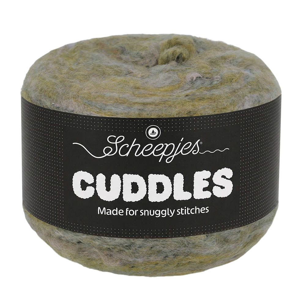 Scheepjes Cuddles 703 Café blanket - garencake met etiket