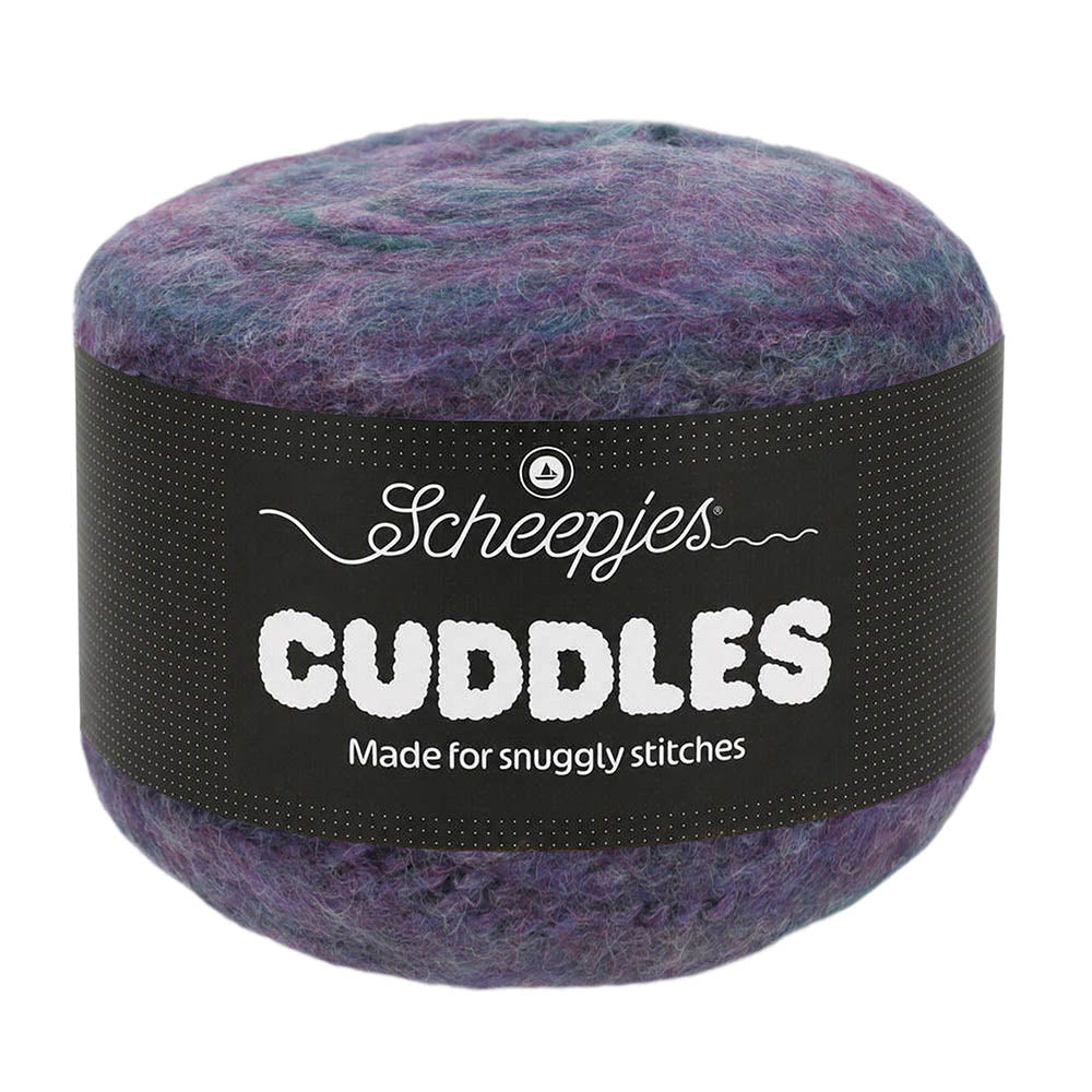 Scheepjes Cuddles 705 Evening walk - garencake met etiket