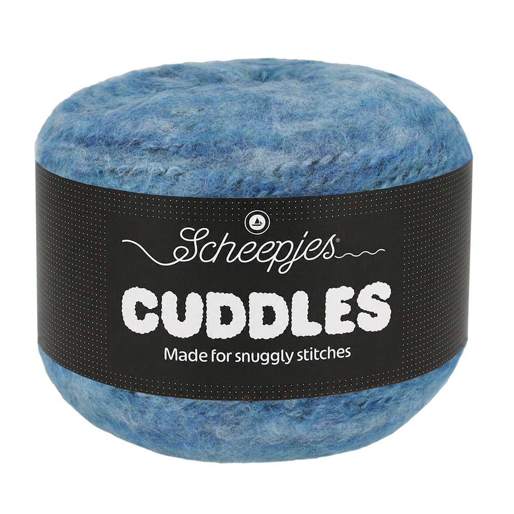 Scheepjes Cuddles 708 Rainy day - garencake met etiket