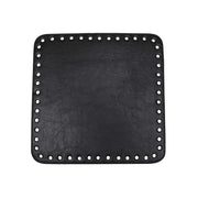 Go Handmade PU Leren Bodem 18x18cm Black