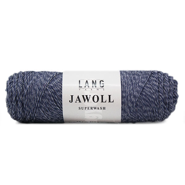 Lang Yarns Jawoll Superwash 258 Jeans/Blauw Mouliné