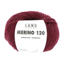 Lang Yarns Merino 120 0163 Donker Rood