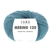 Lang Yarns Merino 120 0274 Atlantisch - bol garen - vooraanzicht