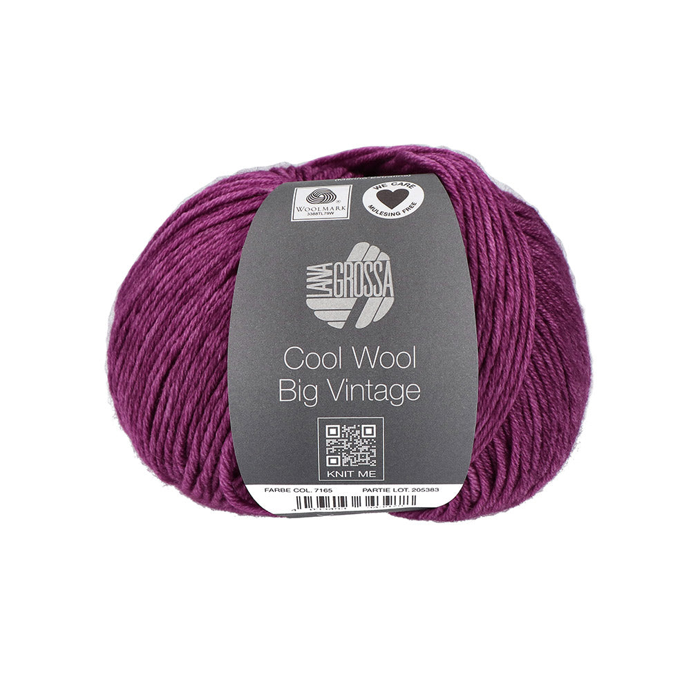Lana Grossa Cool Wool Vintage Big 7165 Pruim
