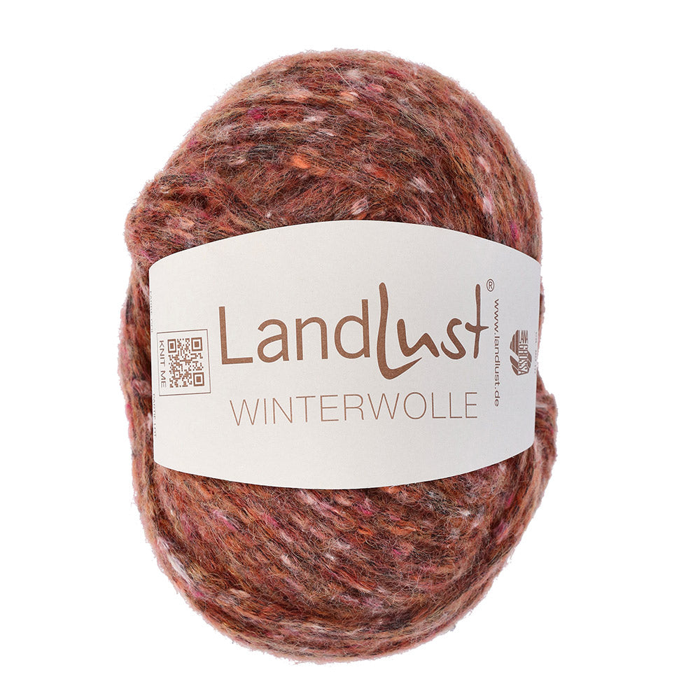 Lana Grossa Landlust Winterwolle 101 rust mottled