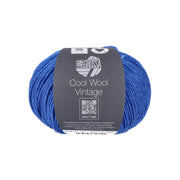 Lana Grossa Cool Wool Vintage 7373 Blauw
