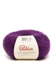 Phil Mohair Soie 1064 Vijg - bol mohair en zijde garen in Vijg
