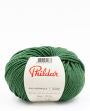 Phildar Phil Merinos 6 2415 Forest Green - bol 100% merinowol in kleur Forest Green