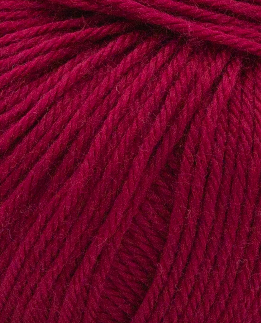 Phildar Phil Caresse 2187 Raspberry - close-up van het garen