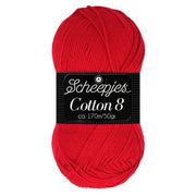 Scheepjes Cotton 8 510 Red