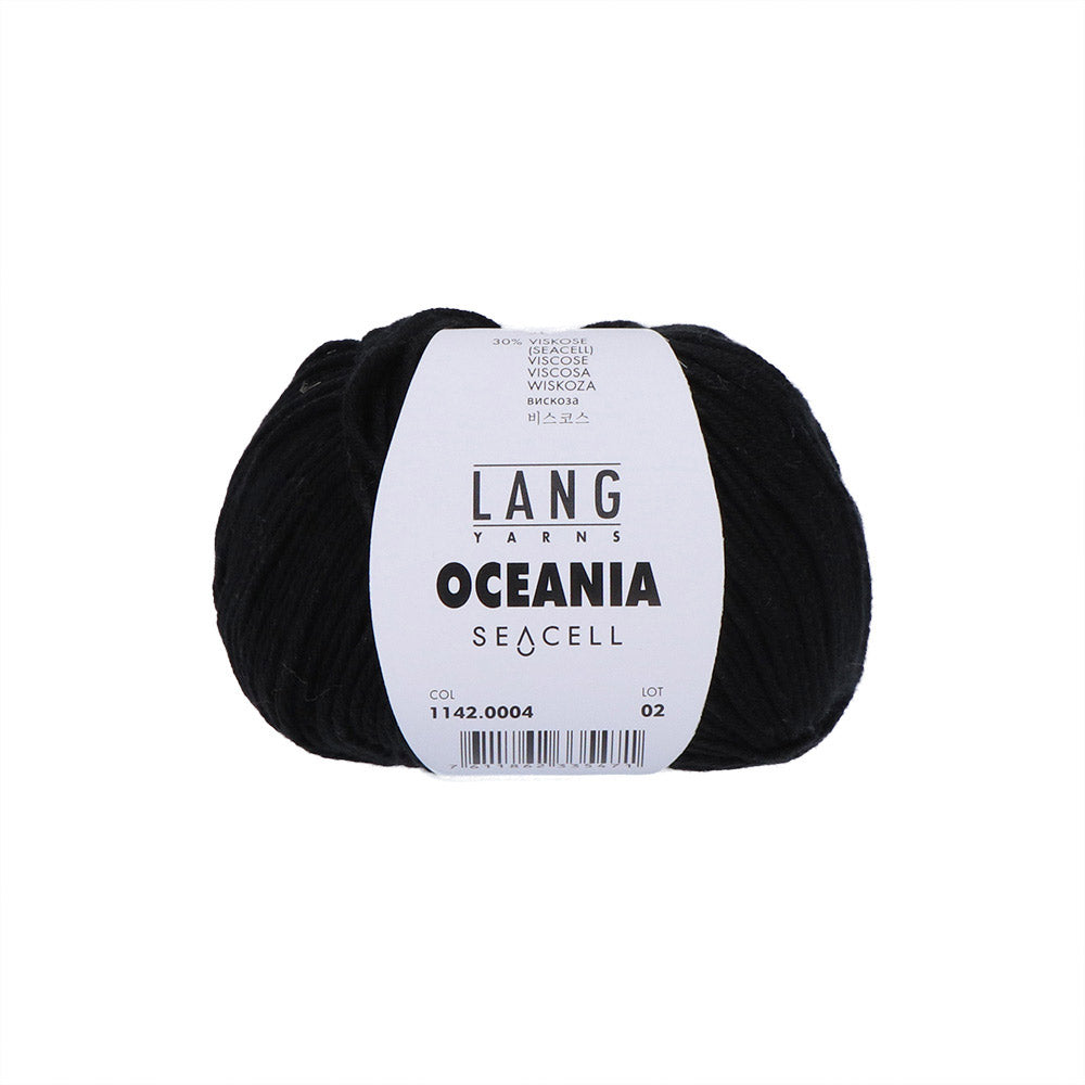 Lang Yarns Oceania 004 Zwart