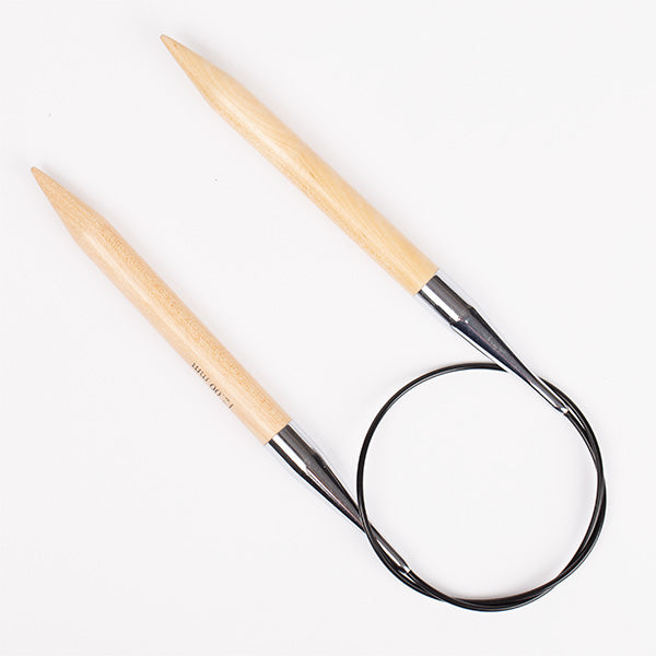Drops Basic Rondbreinaalden Hout 80 cm 8,0 mm