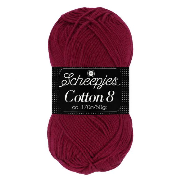 Scheepjes Cotton 8 717 Bordeaux