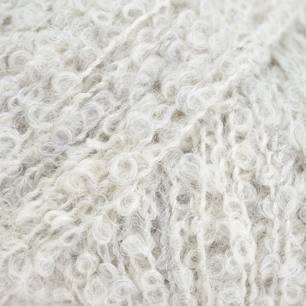 Drops Alpaca Bouclé Mix 8907 Kristalgrijs