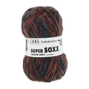 Lang Yarns Super Soxx Color 4-Fach 571 Oranje/Blauw 1154 Orkney