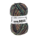 Lang Yarns Super Soxx Color 4-Fach 574 Mandarijn/Mint/Bruin 1154 Harris