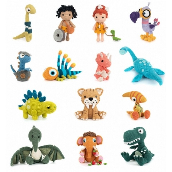 Amigurumi Dino's & Mammoeten-2