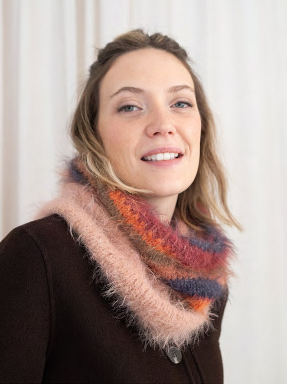 Katia gratis breipatroon Rolkraag Fur Moda 100 NL/ES/FR/IT/DE/EN