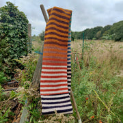 Scheepjes Stripey Infinity Scarf Breipakket - gestreepte gebreide colsjaal in Colour Crafter Cake kleuren