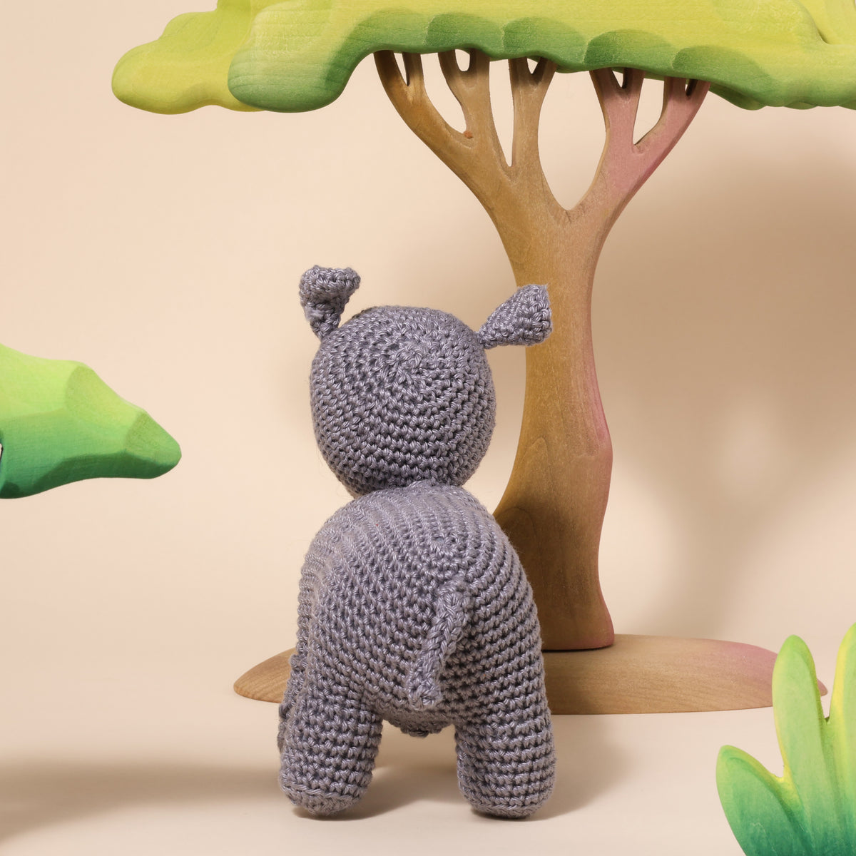 Yarnzoo - Neushoorn Noah Haakpakket - Inclusief Patroon 3