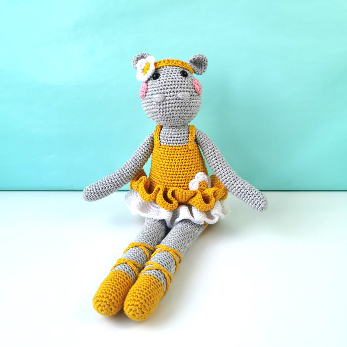 Mrs. Milly Olivia het Dansende Nijlpaardje Haakpakket 5