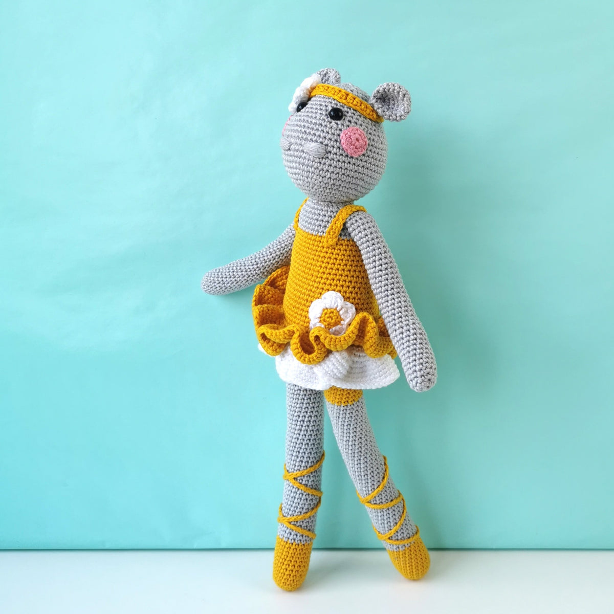 Mrs. Milly Olivia het Dansende Nijlpaardje Haakpakket 6