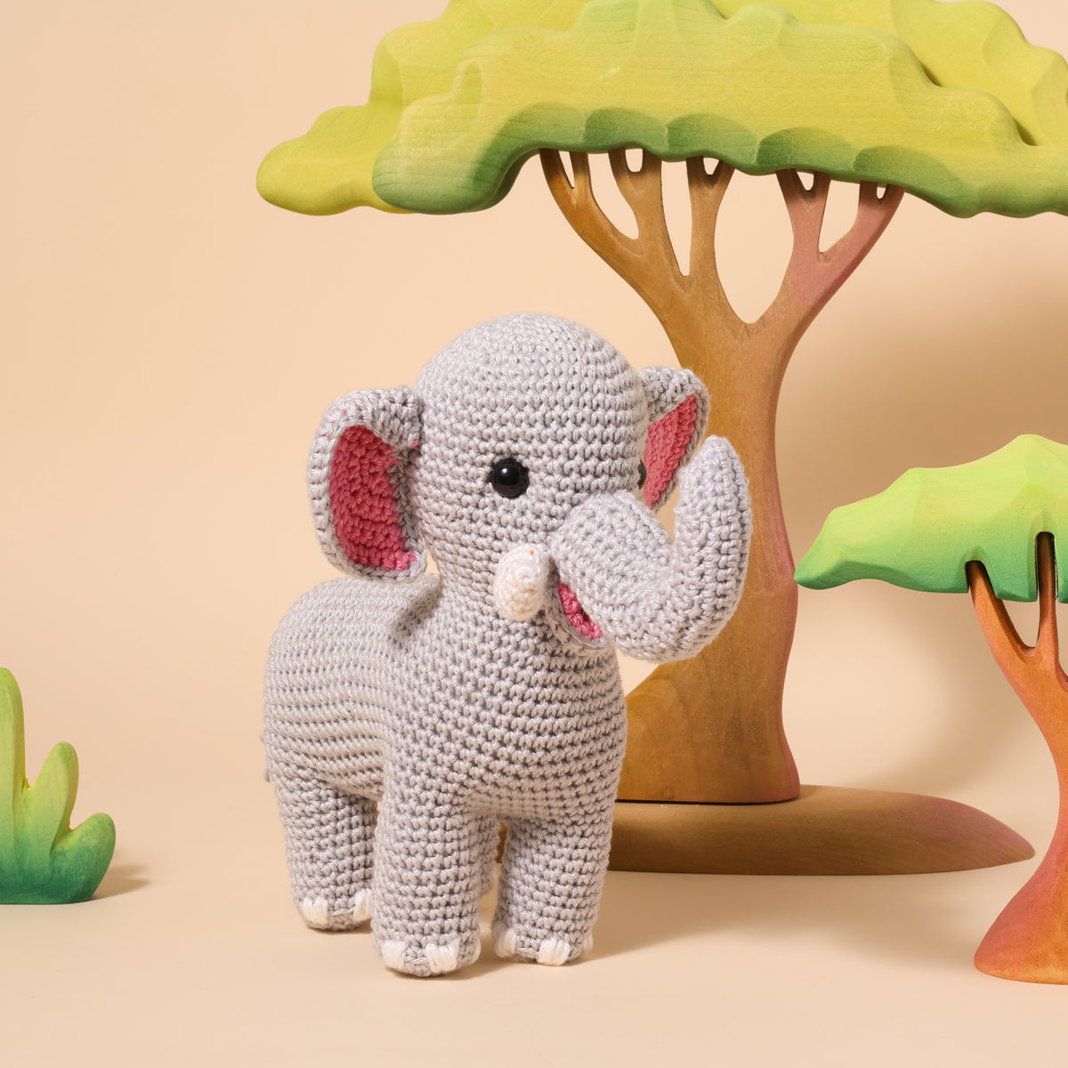 Yarnzoo - Olifant Olivier Haakpakket - Inclusief Patroon 5