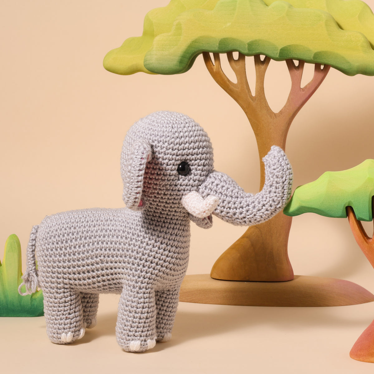 Yarnzoo - Olifant Olivier Haakpakket - Inclusief Patroon 4