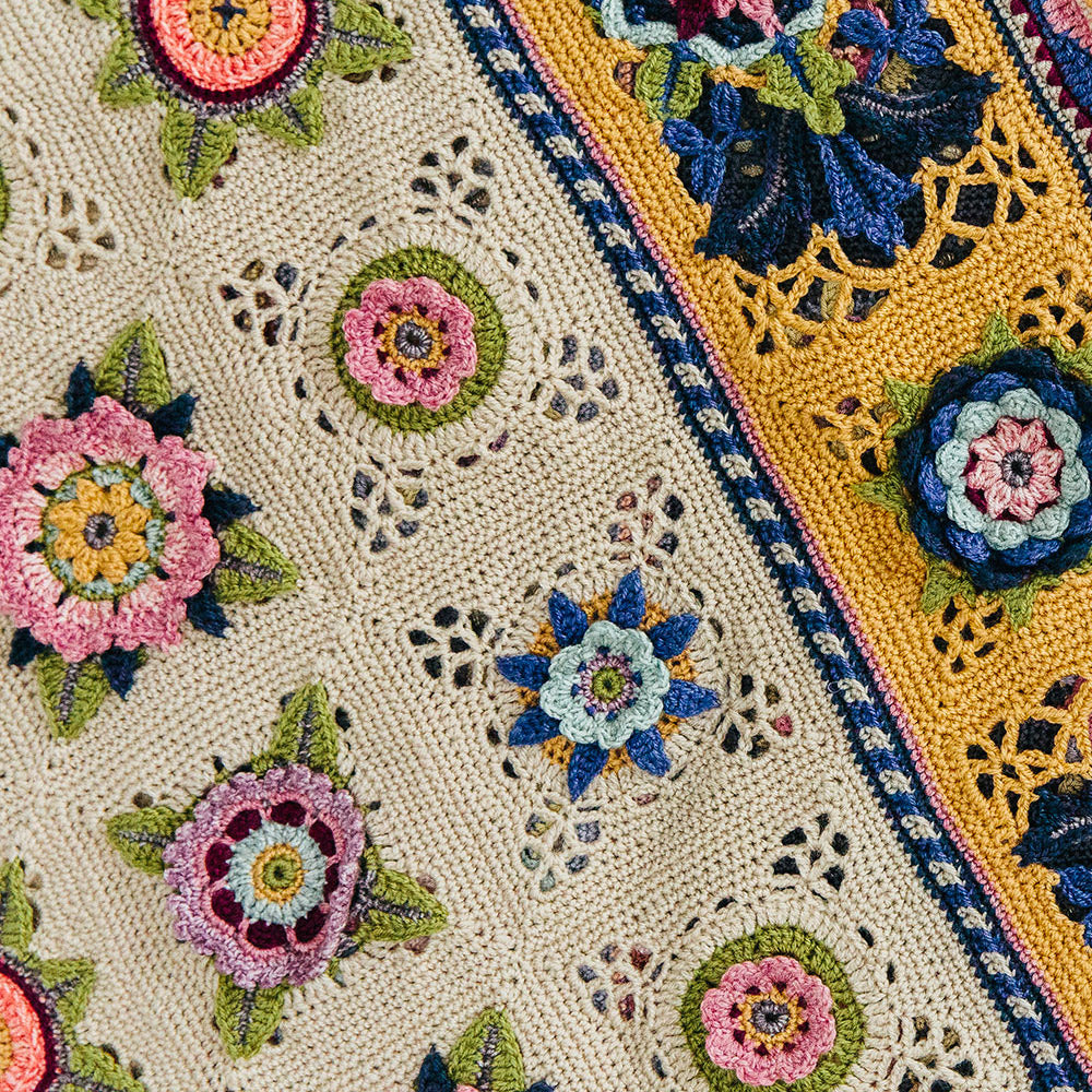 Fruit Garden - Janie Crow - Parchment & Caramel CAL Garenpakket 2